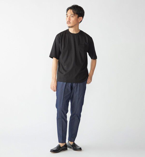 SHIPS「SHIPS: 〈接触冷感 / 抗菌防臭機能〉クールタッチ スムース Tシャツ」|Tシャツ・カットソー|