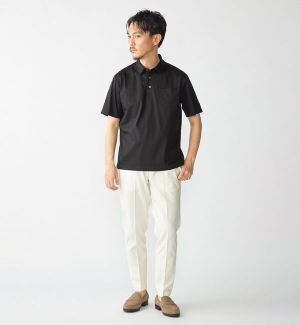 SHIPS「SHIPS: 〈接触冷感 / 抗菌防臭機能〉クールタッチ スムース ポロシャツ」|Tシャツ・カットソー|