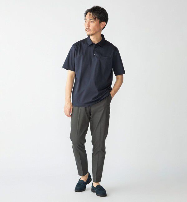 SHIPS「SHIPS: 〈接触冷感 / 抗菌防臭機能〉クールタッチ スムース ポロシャツ」|Tシャツ・カットソー|