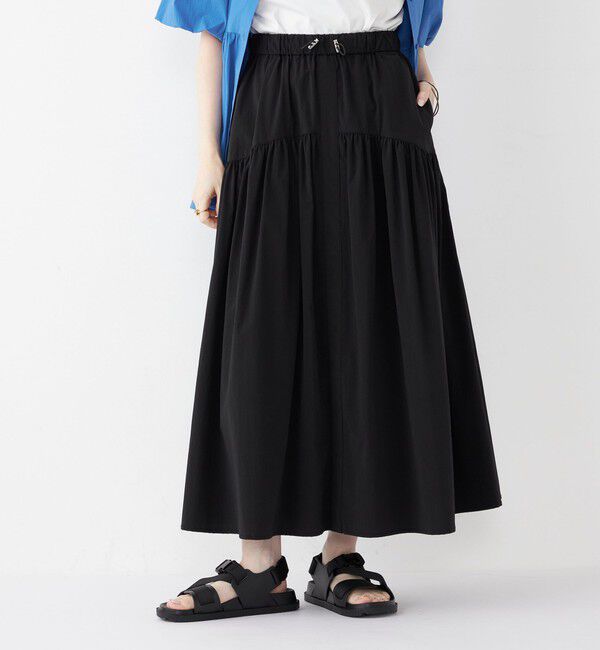 SHIPS Colors 「《一部追加予約》SHIPS Colors:〈接触冷感・撥水〉マルチファンクション フレアスカート◆」|フレア|