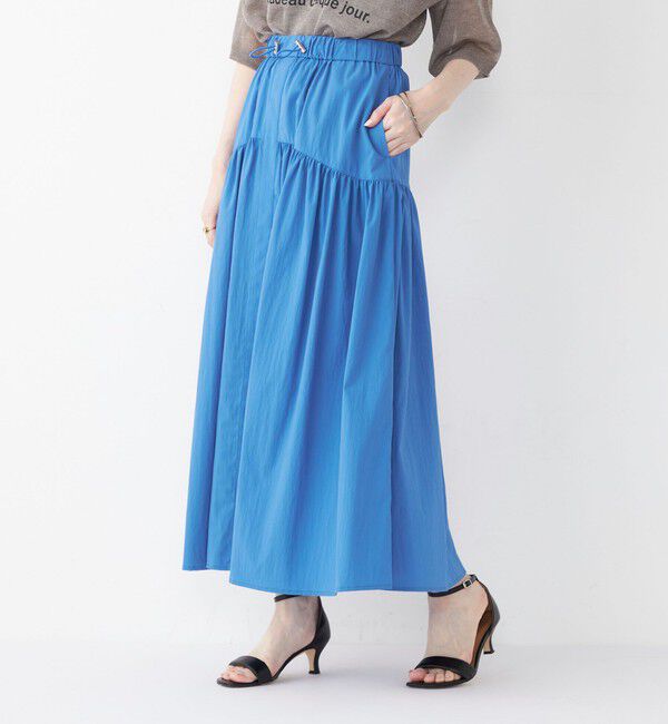 SHIPS Colors 「《一部追加予約》SHIPS Colors:〈接触冷感・撥水〉マルチファンクション フレアスカート◆」|フレア|