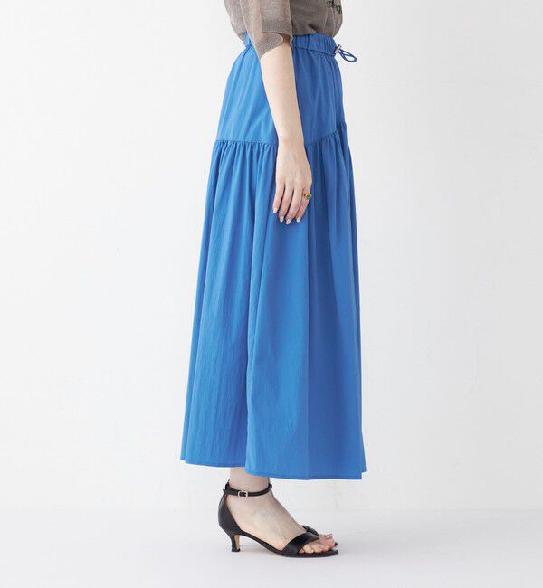 SHIPS Colors 「《一部追加予約》SHIPS Colors:〈接触冷感・撥水〉マルチファンクション フレアスカート◆」|フレア|