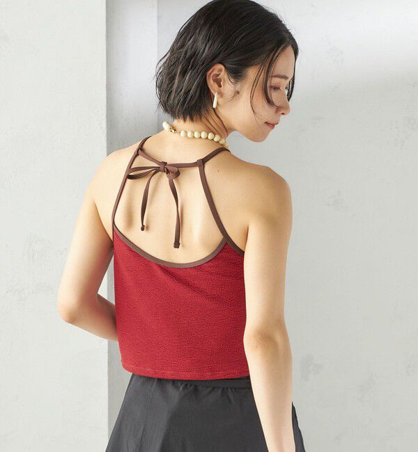 SHIPS for women「maroba:〈手洗い可能〉ホルター ネック セパレート スイム ウェア」|その他|