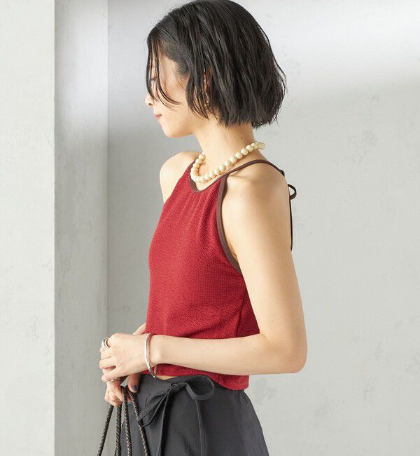 SHIPS for women「maroba:〈手洗い可能〉ホルター ネック セパレート スイム ウェア」|その他|