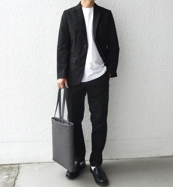 SHIPS any「SHIPS any: スプリット レザー スマート トートバッグ◇」|トートバッグ|