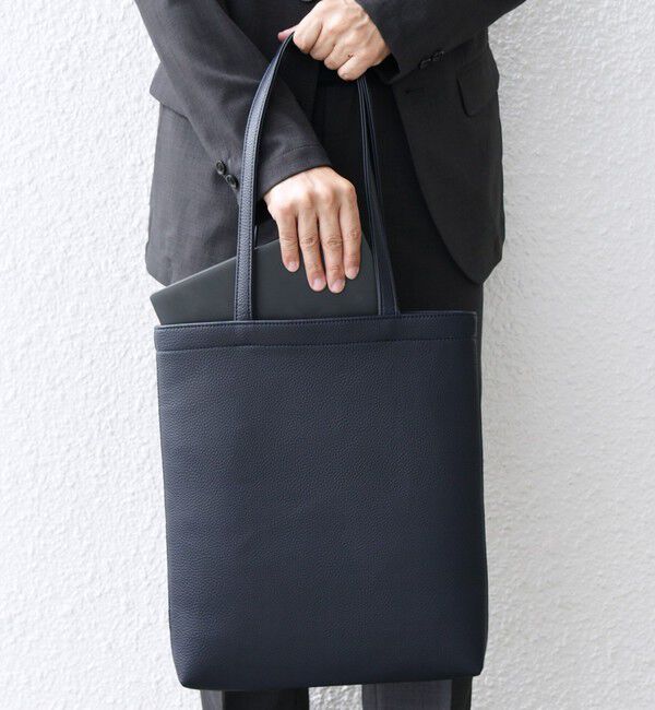 SHIPS any「SHIPS any: スプリット レザー スマート トートバッグ◇」|トートバッグ|