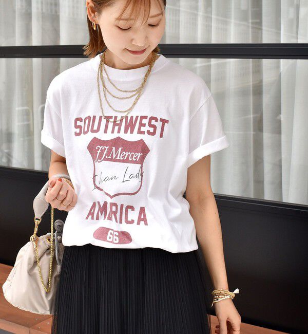 SHIPS for women「【SHIPS別注】J.J MERCER:プリント TEE」|Tシャツ・カットソー|