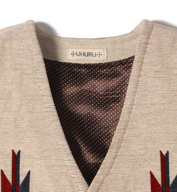 SHIPS for women「【SHIPS別注】UHURU:ジャカード  ベスト」|ベスト・ジレ|