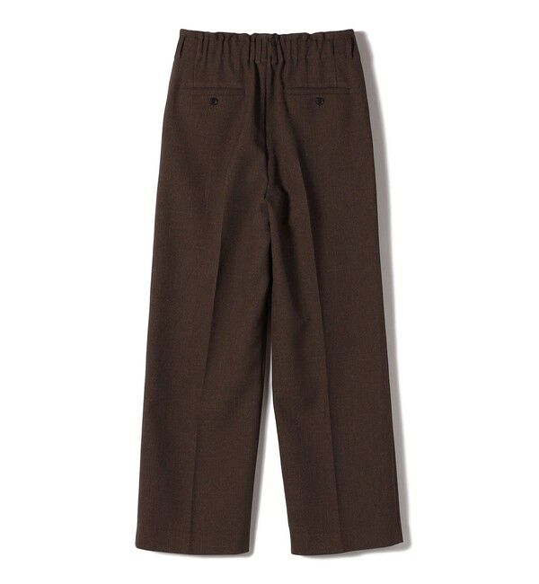 SHIPS for women「〈手洗い可能〉TUMUGITO(R) シャーク ツイード タック パンツ」|その他|