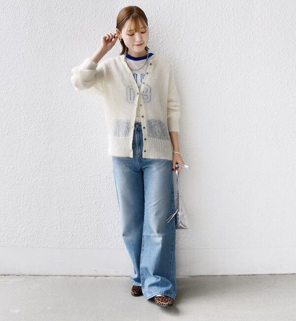 SHIPS for women「モヘヤ クルーネック カーディガン」|カーディガン|