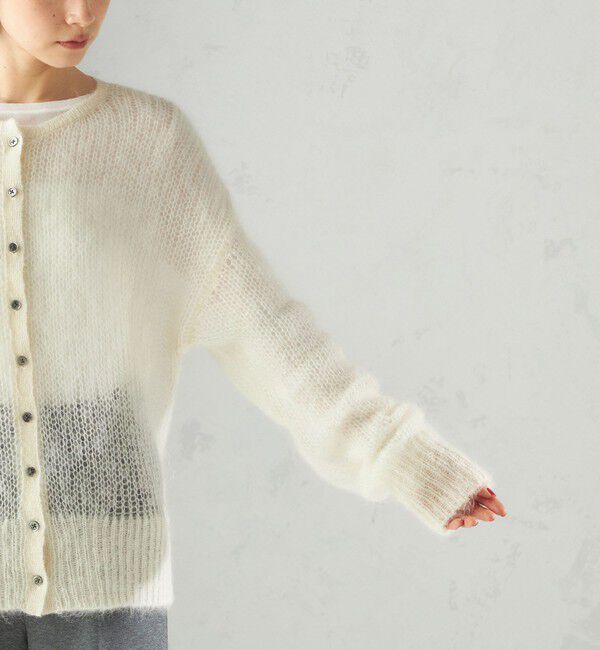 SHIPS for women「モヘヤ クルーネック カーディガン」|カーディガン|