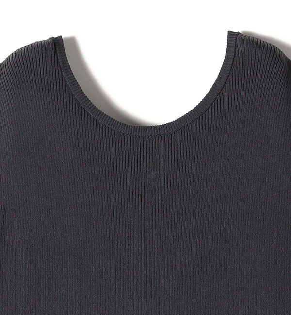 SHIPS for women「〈手洗い可能〉コットン リブ ノースリーブ &times; 布帛 スカート ワンピース」|ワンピース|