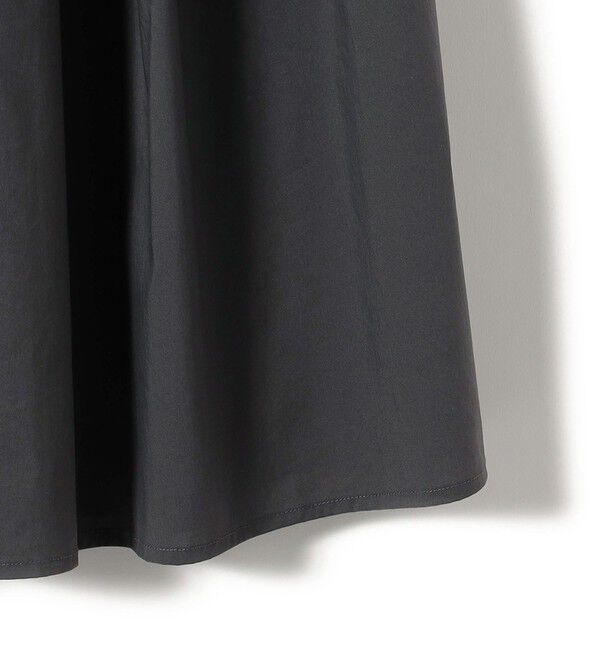 SHIPS for women「〈手洗い可能〉コットン リブ ノースリーブ &times; 布帛 スカート ワンピース」|ワンピース|