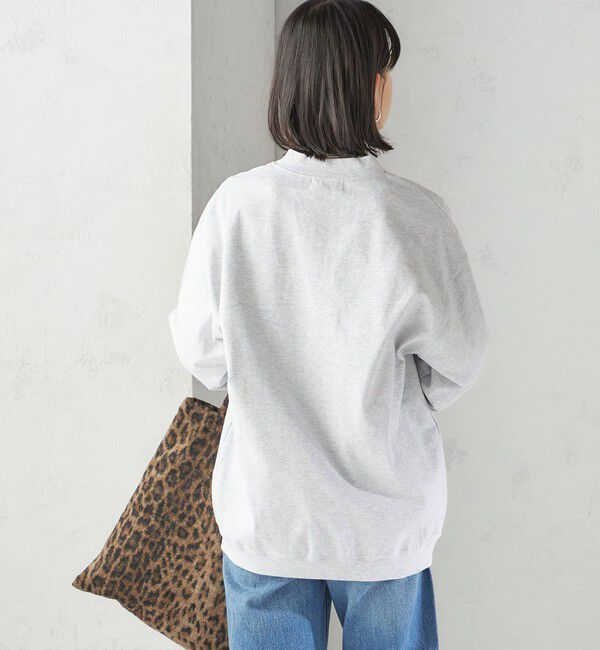 SHIPS for women「【SHIPS別注】Odub:Vネック ロゴ カーディガン」|カーディガン|