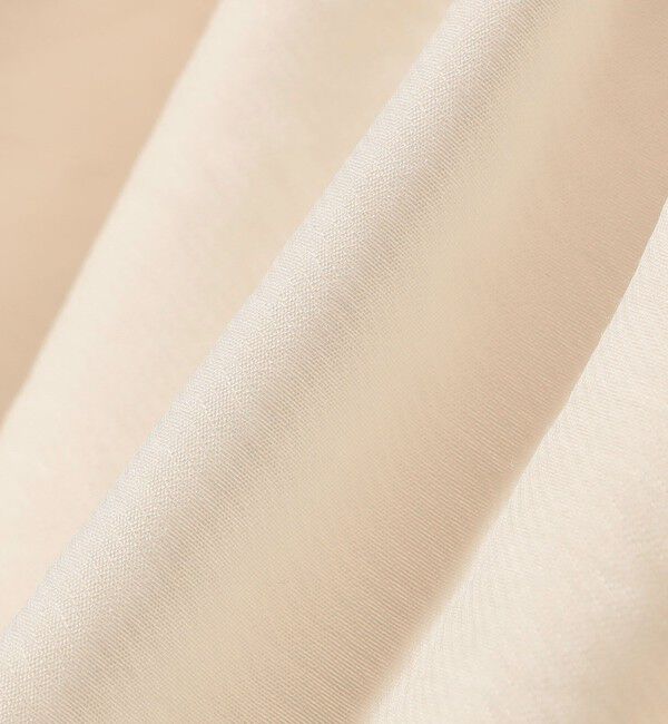 SHIPS for women「〈手洗い可能〉シアー バンブー ギャザー ブラウス」|シャツ・ブラウス|