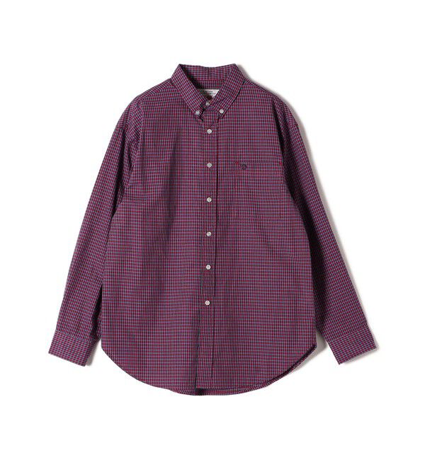 SHIPS for women「【SHIPS別注】LOGAN KNITTING MILLS:〈洗濯機可能〉チェック シャツ」|シャツ・ブラウス|