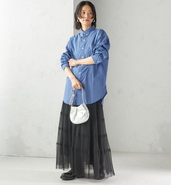 SHIPS for women「【SHIPS別注】LOGAN KNITTING MILLS:〈洗濯機可能〉チェック シャツ」|シャツ・ブラウス|