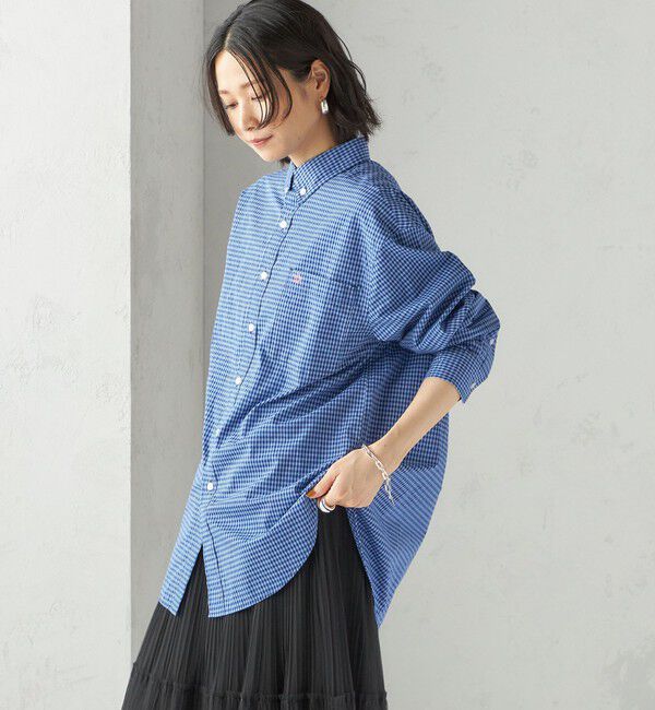 SHIPS for women「【SHIPS別注】LOGAN KNITTING MILLS:〈洗濯機可能〉チェック シャツ」|シャツ・ブラウス|