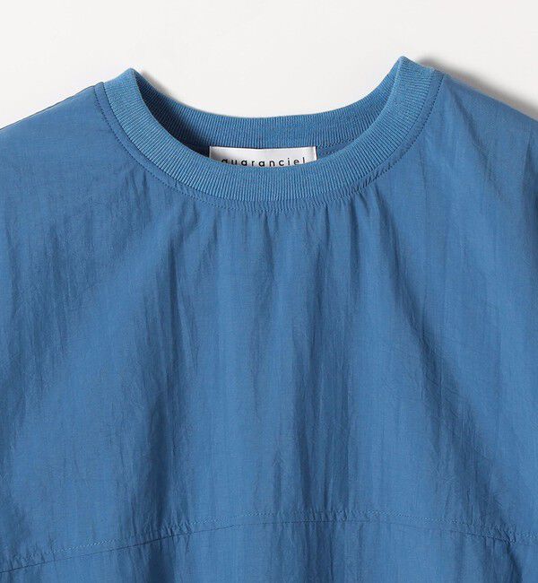 quaranciel「quaranciel:〈多機能/洗濯機可能〉ナイロン タスラン ドロスト ルーズ プルオーバー」|プルオーバー|