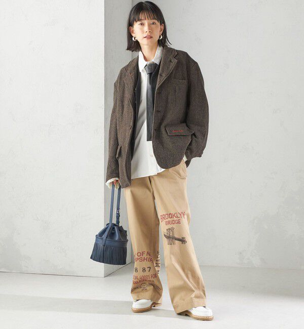 SHIPS for women「【SHIPS別注】WHITE FIELD:チノパン」|チノ|