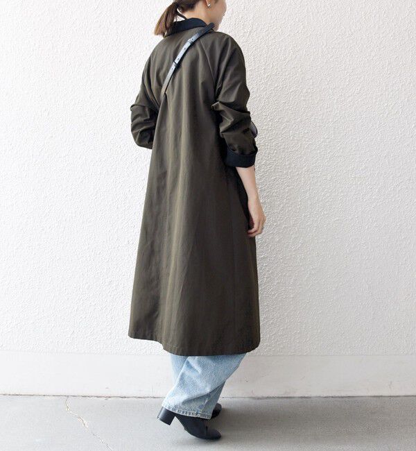 SHIPS any「SHIPS any: ステンカラー Aライン ロング コート」|ステンカラーコート|