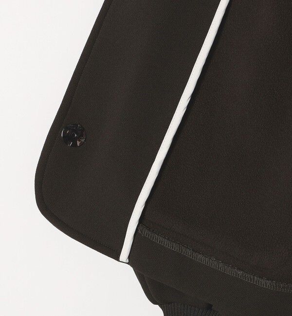 SHIPS any「SHIPS any:〈洗濯機可能〉ダンボール ノーカラー コンパクト ブルゾン」|ブルゾン・スタジャン|