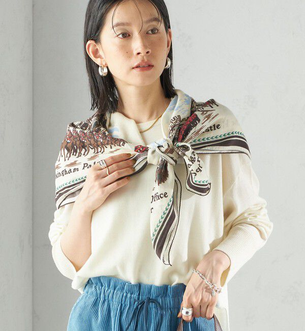 SHIPS for women「UHURU: レオパード / ロンドン ストール」|ストール|