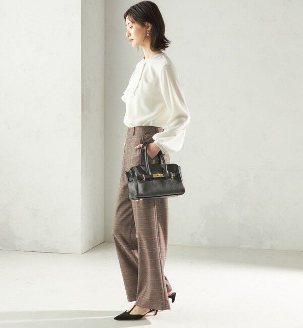 SHIPS for women「〈手洗い可能〉DELEGANT  ストレート パンツ（セットアップ対応）」|その他|