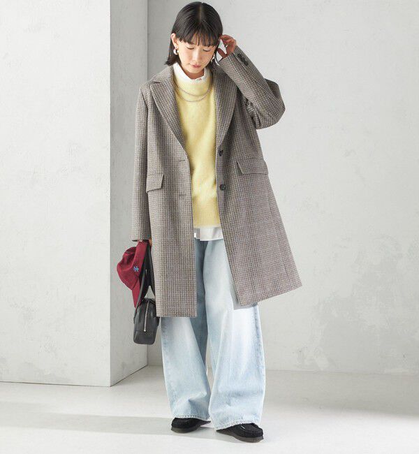 SHIPS for women「杢フォックス カシミヤ ニット ベスト」|ベスト・ジレ|