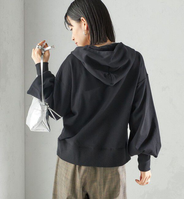 SHIPS for women「ミニ 裏毛 ジップ アップ フーディ」|パーカー|