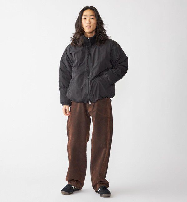 SHIPS「SHIPS: THERMOLITE(R) パデッド リブ ジャケット」|ブルゾン・スタジャン|