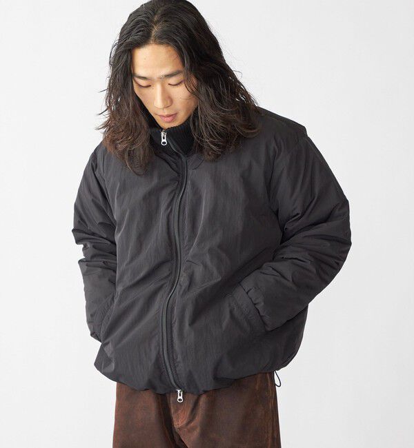 SHIPS「SHIPS: THERMOLITE(R) パデッド リブ ジャケット」|ブルゾン・スタジャン|