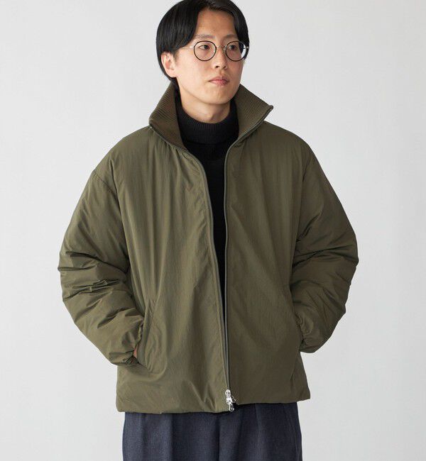 SHIPS「SHIPS: THERMOLITE(R) パデッド リブ ジャケット」|ブルゾン・スタジャン|