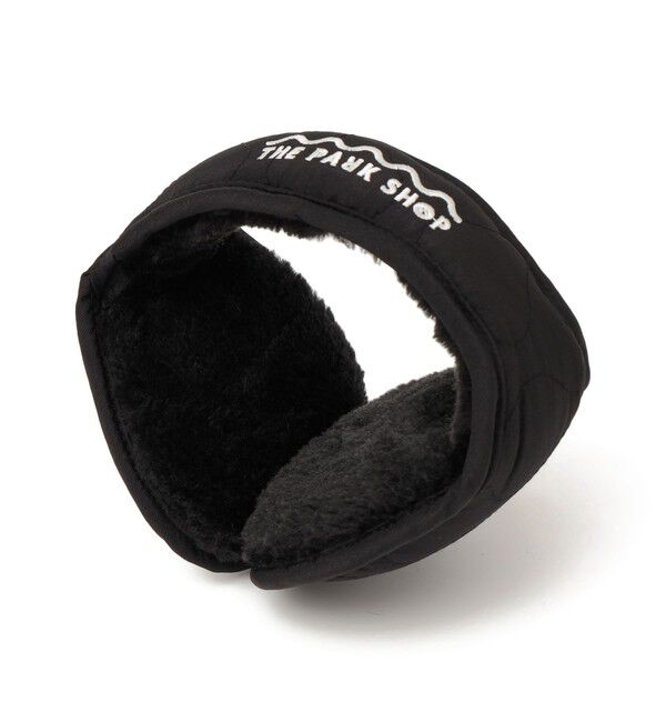 SHIPS KIDS「THE PARK SHOP: MILQUILT EARMUFFS イヤーマフラー」|イヤーマフ|ブラック