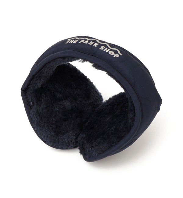 SHIPS KIDS「THE PARK SHOP: MILQUILT EARMUFFS イヤーマフラー」|イヤーマフ|ネイビー