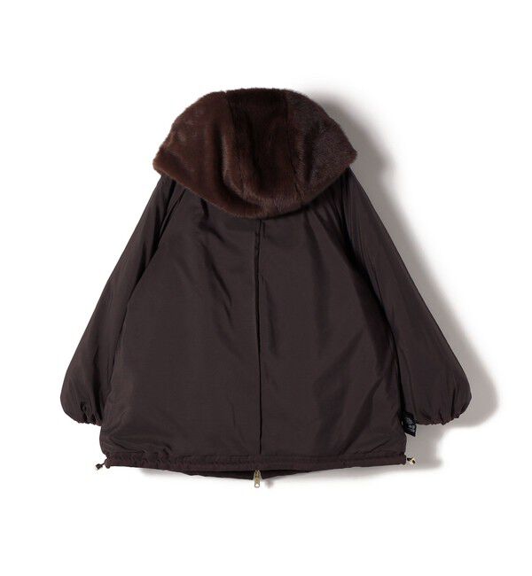 SHIPS for women「【WEB限定】2WAY フェイクファー 中綿 ブルゾン」|ブルゾン・スタジャン|