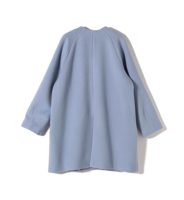 SHIPS for women「Pure SUPER100 ノーカラー コート」|ノーカラーコート|