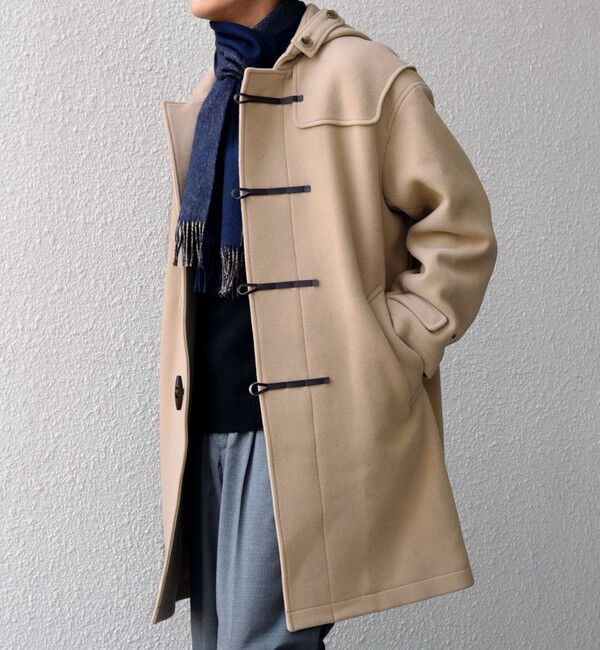 SHIPS any「SHIPS any: PURE WOOL MELTON ダッフル コート 25AW◇」|ダッフルコート|