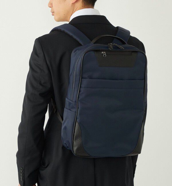 SHIPS Colors 「SHIPS Colors:レザーコンビ バックパック」|リュック|