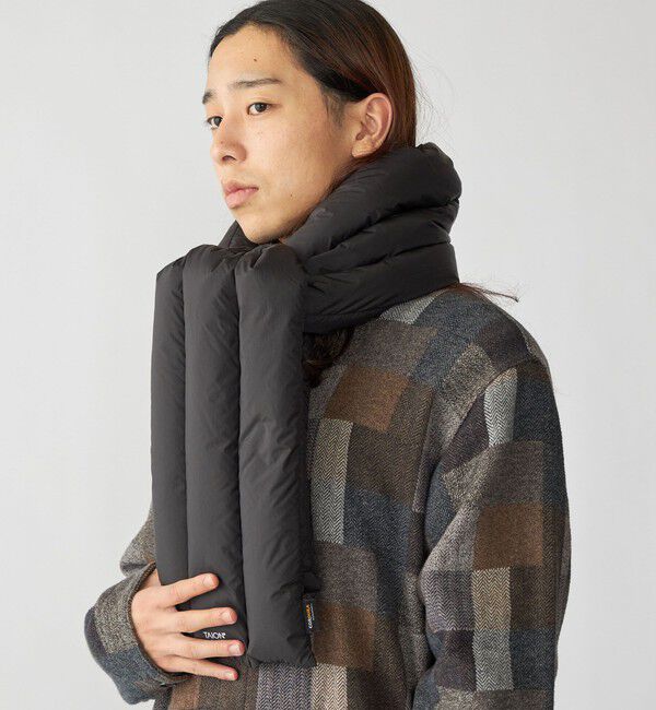 SHIPS「【SHIPS別注】TAION: 〈手洗い可能〉ボリューム ダウン マフラー」|ストール|