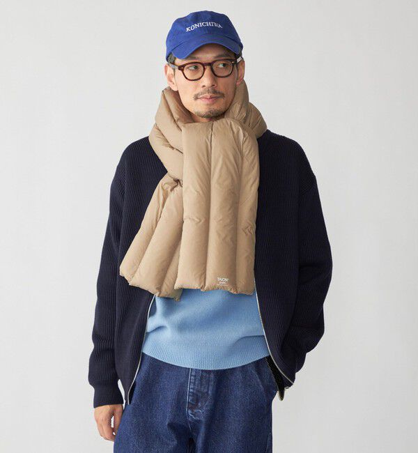 SHIPS「【SHIPS別注】TAION: 〈手洗い可能〉ボリューム ダウン マフラー」|ストール|