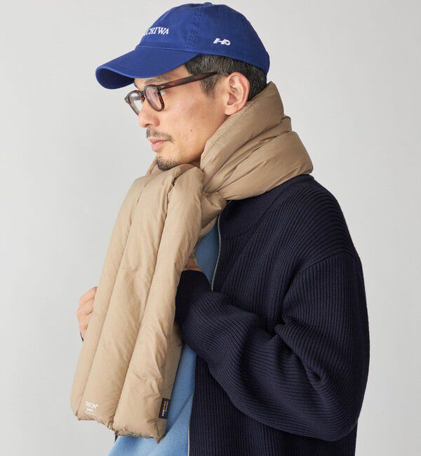 SHIPS「【SHIPS別注】TAION: 〈手洗い可能〉ボリューム ダウン マフラー」|ストール|