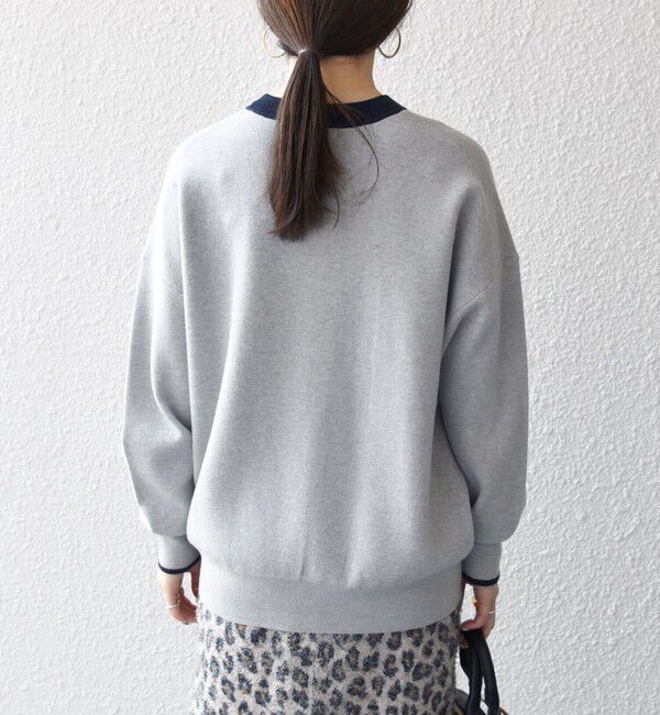 SHIPS any「SHIPS any:〈手洗い可能〉ダブルフェイス Vガゼット ニット プルオーバー」|ニット・セーター|