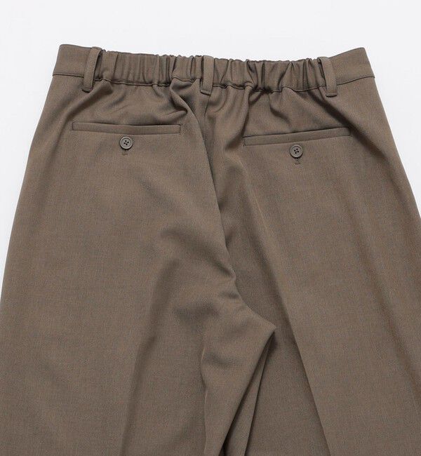 SHIPS「City Ambient Products: ツイル 2タック ワイド スラックス」|チノ|