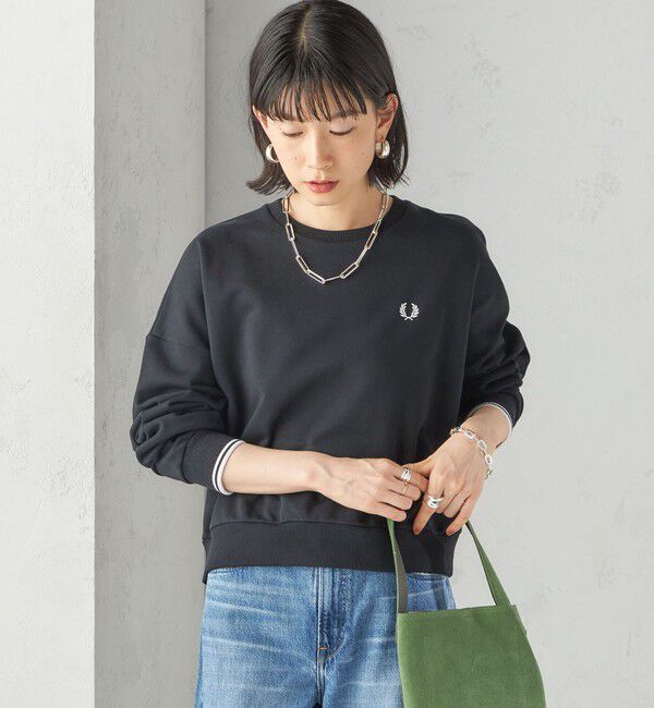SHIPS for women「FRED PERRY: G1148 TIPPED SWEAT」|スウェット・ジャージ|
