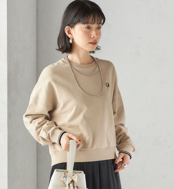 SHIPS for women「FRED PERRY: G1148 TIPPED SWEAT」|スウェット・ジャージ|