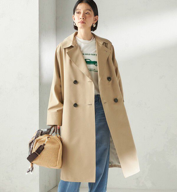 SHIPS for women「TICCA: テント トレンチ コート」|トレンチコート|