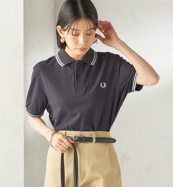 SHIPS for women「FRED PERRY:M3600 TWIN TIPPED POLO」|Tシャツ・カットソー|