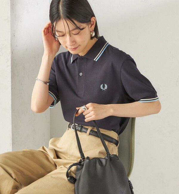 SHIPS for women「FRED PERRY:M3600 TWIN TIPPED POLO」|Tシャツ・カットソー|