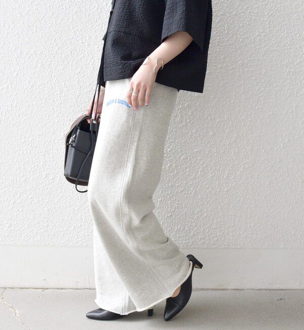 SHIPS any「SHIPS any:〈洗濯機可能〉USAコットン 裏毛 カットオフ スウェット パンツ」|その他|